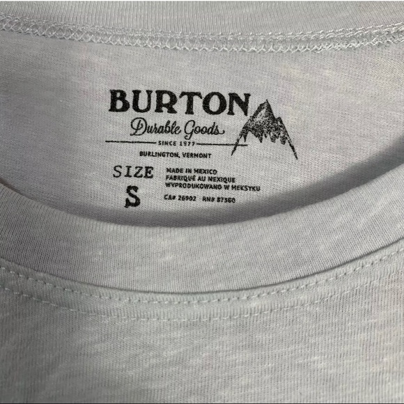 Burton Women's Morton 3/4 Raglan Sleeve Tee NWT - Picture 6 of 11